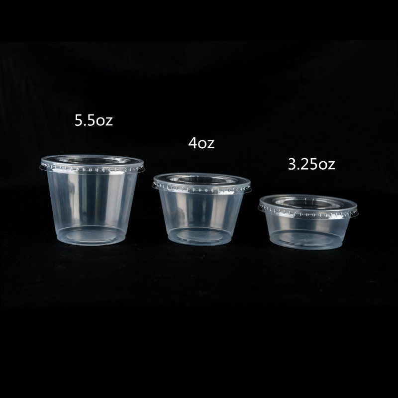 4 Oz Pp Deli Cups With Lids