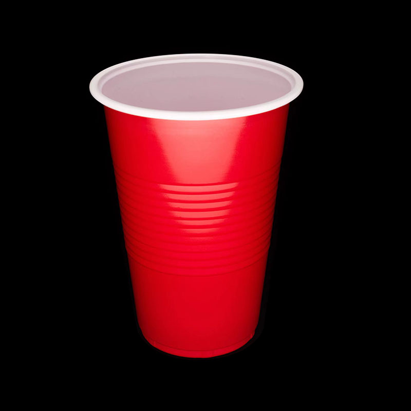 18 Oz Disposable Plastic Party Cup Red